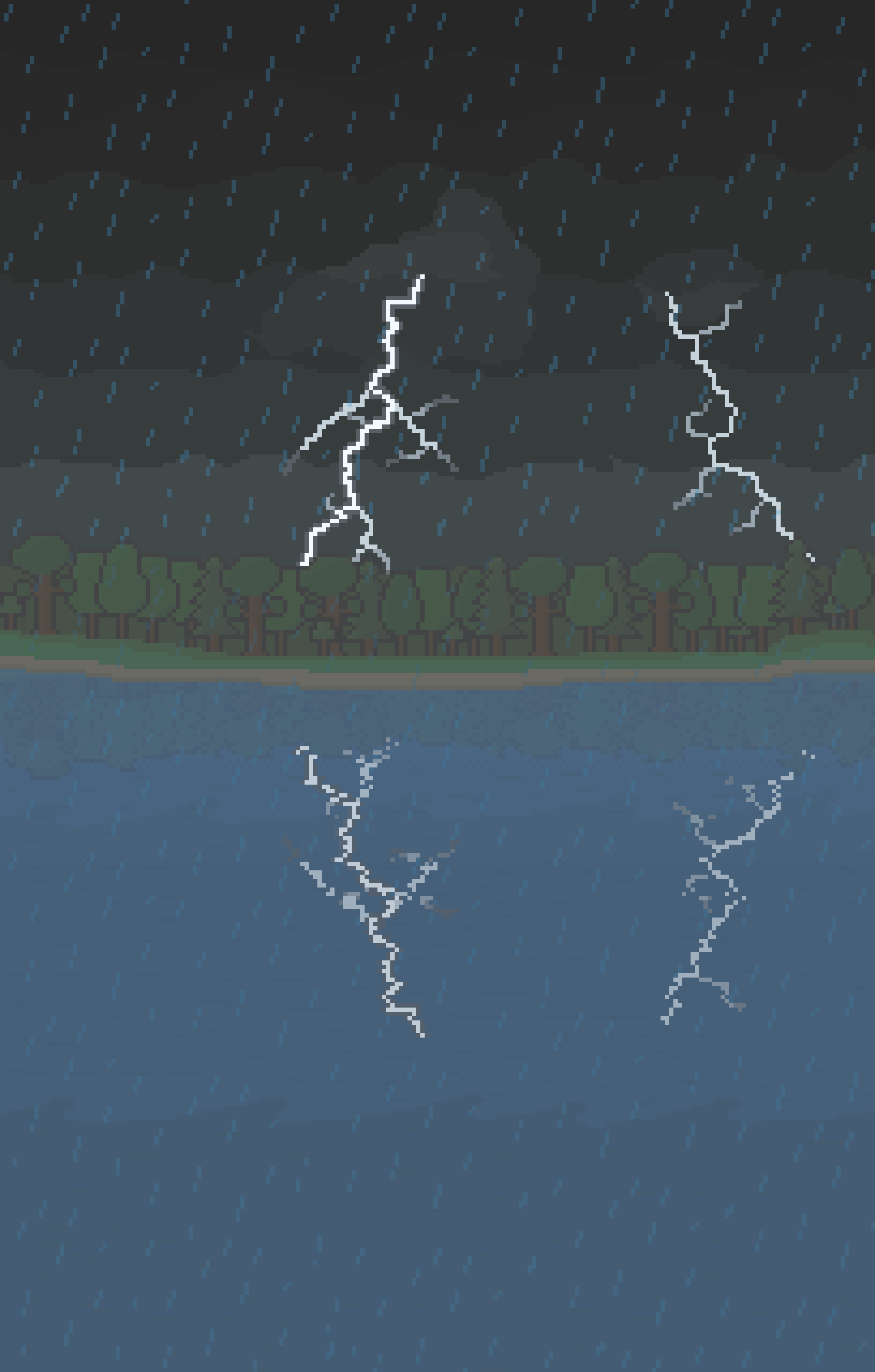Pixelate Legacy Thunderstorm vertical